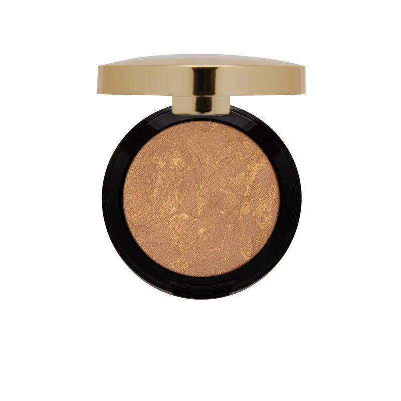 Milani Bronzer Powder - Baked Bronzer Made in Italy, Bronzing Shimmer Highlighter Makeup for Contour -Soleil - Image 5