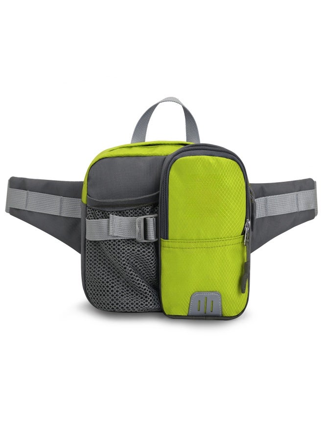 JUNLETU Outdoor Sports Waist Pack with Water Bottle Holder Bum Bag Waist Pouch for Hiking Cycling Running - Image 1