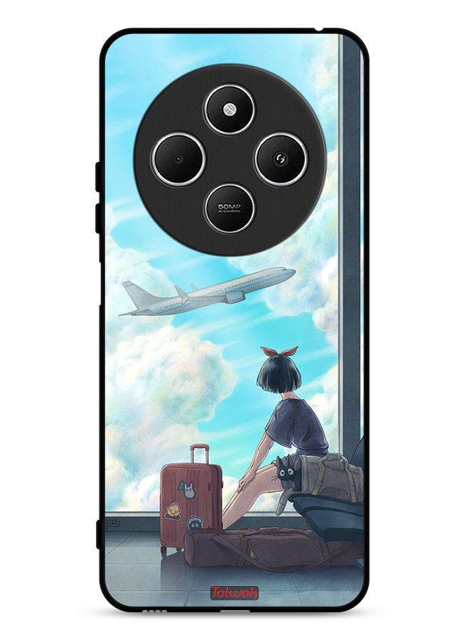 Tolwak Xiaomi Redmi 14R 5G Protective Case Cover Travel Art - Image 1