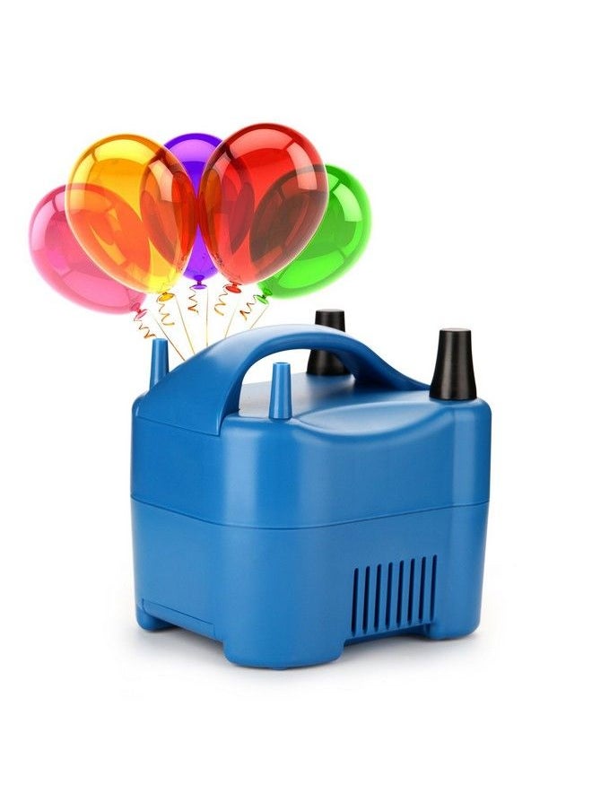 AGPtek - 680W High Power Two Nozzle High Power Electric Balloon Inflator Pump Portable Blue Air Blowerinflate In One Second Bp3Eu - Image 1