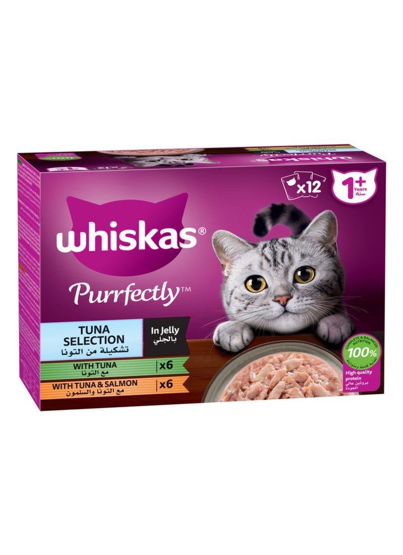 Whiskas Tuna Selection In Jelly 12 x 85g - Image 1