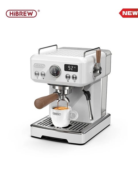 HiBREW H10plus Semi Automatic Espresso Coffee Machine DIY Function 20Bar Pressuer Temperature Adjustable For Cappuccino & Latte H10plus