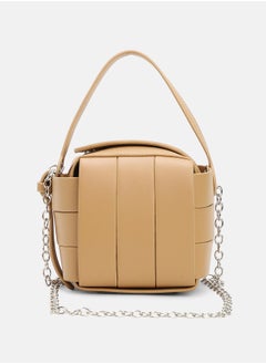 Haute Sauce Solid Zip Lock Regular Vegan Leather Hand Bag For Women  - Image 4