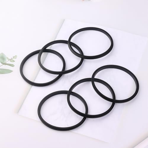 Joshey Rubber Seal Replacement Gaskets for Yeti Rambler 20 oz Tumbler - Leak-Proof Seal & O Ring Replacement Parts for Yeti 25 oz Straw Mug Lid, 6 Packs - Image 5