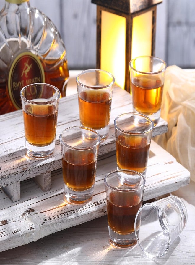 Ziliny 48 Pcs Clear Shot Glasses Set 1.5 oz Small Shot Glasses Bulk for Whiskey Vodka Tequila Espresso Bar Restaurants Home - Image 4