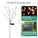 vignuto Solar Lights Outdoor Waterproof 2 Packs 16LED Solar Garden Patio Garden Decor Patio Decor Firefly Outdoor Unique Gifts for Women Gifts for Grandma - Image 2