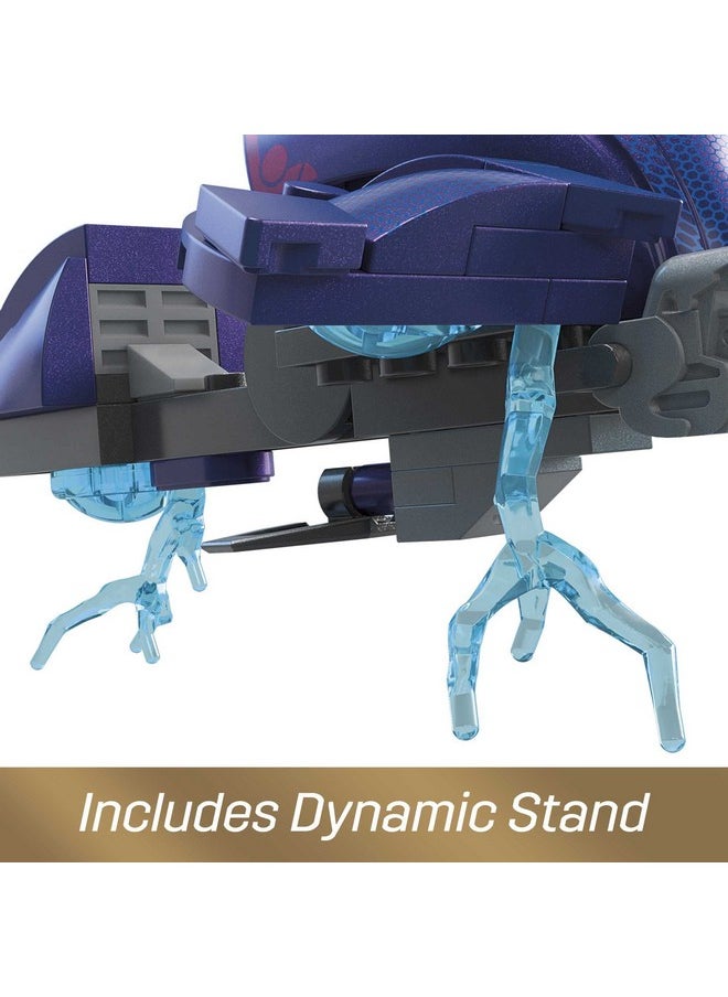 Mega Brands MEGA Halo Toy Building Sets, Ghost of Requiem with 135 Pieces, 4 Micro Action Figures and Accessories, for Collectors  - Image 5