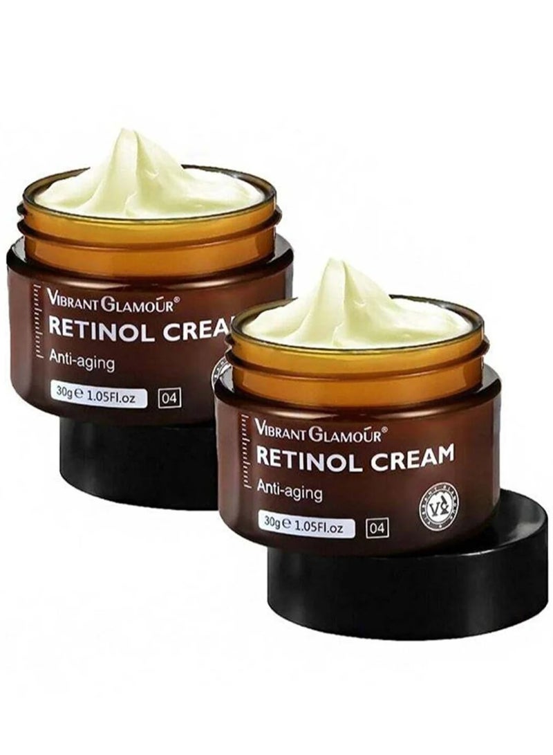 فايبرنت جلامور كريم ريتينول المضاد للشيخوخة ومرطب للوجه من قطعتين 30 + 30 جم - Image 1