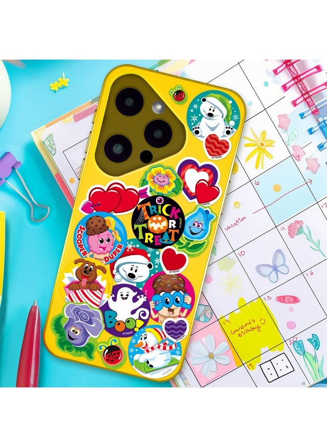 Trend All Year Cheer Stinky Stickers Variety Pack by TREND Enterprises, Inc.; 336 ct.; 70 Designs, 8 scents - Image 4