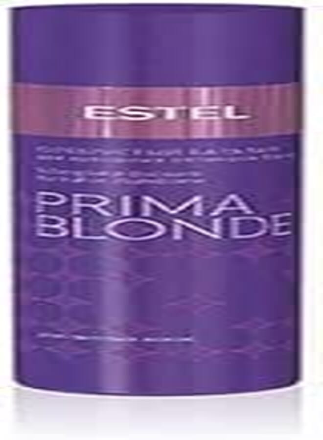 Estel Prima Blonde Silver Balm for Cool Blonde Tones 200 ml Silver Balm that gently nourishes the hair, gives it the desired cold shade