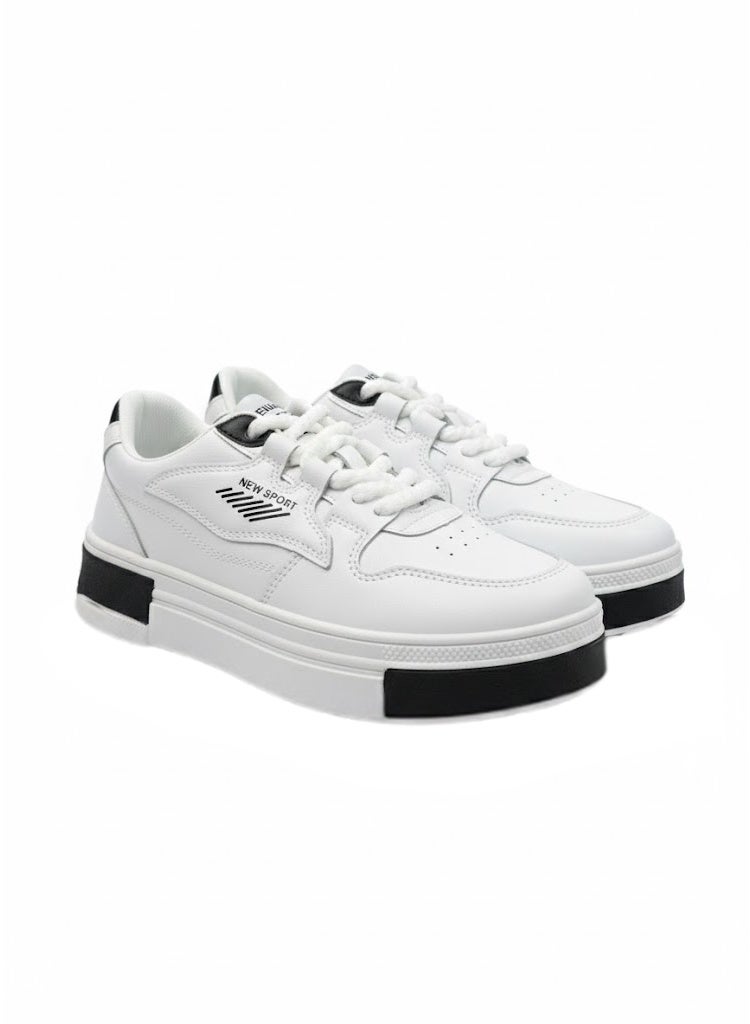 Stylish casual athletic sneakers – comfortable design and slip-resistant sole - Image 1