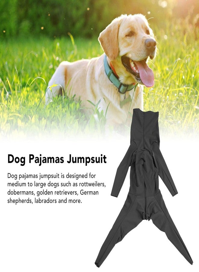 Zerodis Dog Onesie Surgery Recovery Suit, Shedding Bodysuit for Dogs Full Coverage Jumpsuit Elastic Prevent Shedding Dog Bodysuit for Post Operative Pets Bodysuit Sport Shirt Reduce Anxiety (M) - Image 2