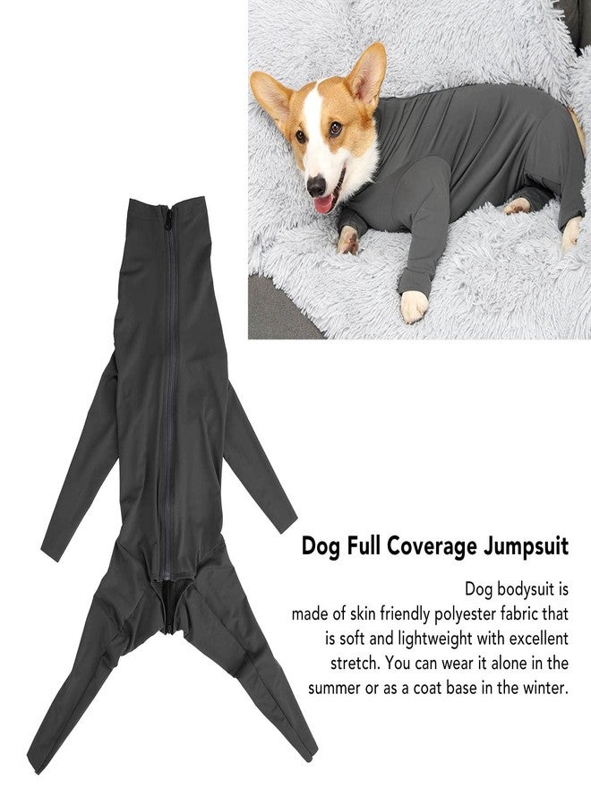 Zerodis Dog Onesie Surgery Recovery Suit, Shedding Bodysuit for Dogs Full Coverage Jumpsuit Elastic Prevent Shedding Dog Bodysuit for Post Operative Pets Bodysuit Sport Shirt Reduce Anxiety (M) - Image 3