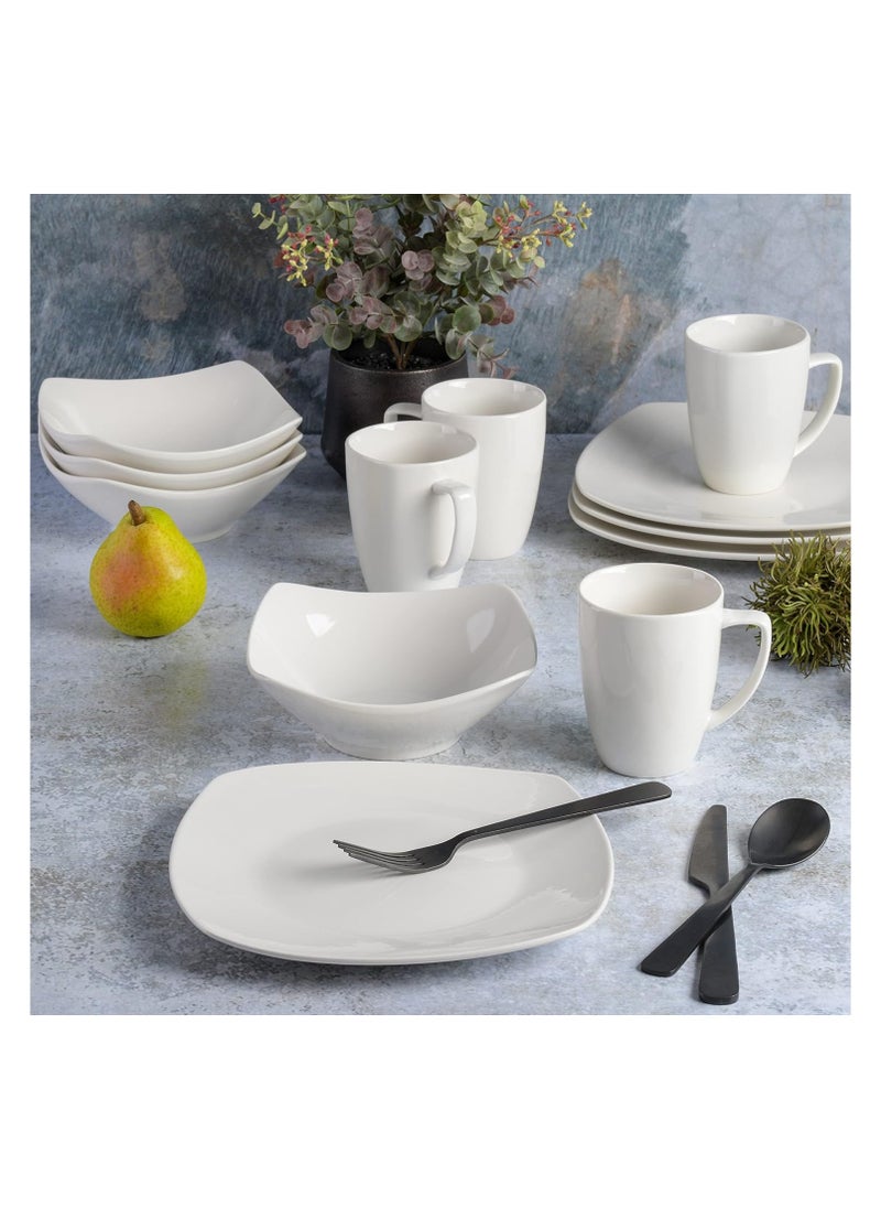 Generic - Service for 4 include  4 Dinner Plates 4 Bowls and 4 Mugs - Image 1