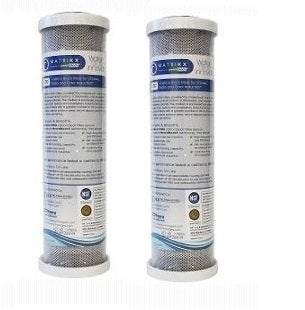 KX Matrikx 3225010GREEN Chlorine Taste and Odor Filter Cartridge 10Inch 2 PACK