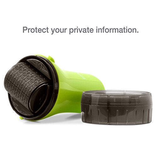 Plus Guard Your ID Advanced Wide Roller Identity Theft Prevention Security Stamp, Green, 38492 - Image 2
