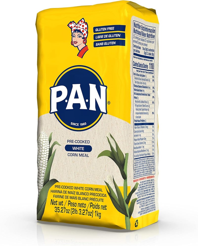 P.A.N. دقيق الذرة الأبيض P.A.N. - دقيق خالي من الجلوتين ومطبوخ مسبقًا - Image 3