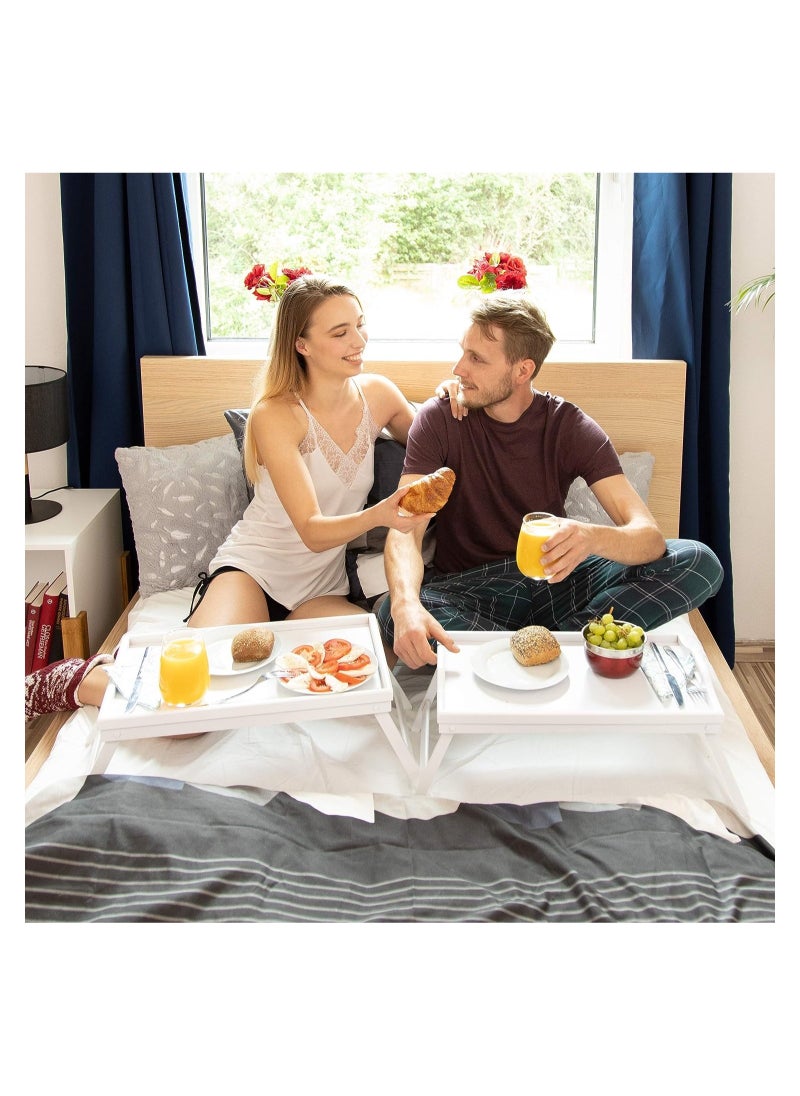 co arma - folding wooden bed tray 60 cm - Image 1
