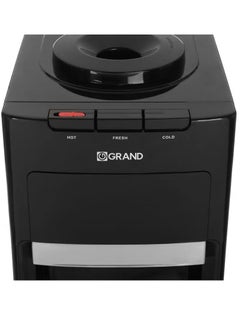 Grand Grand Water Cooler with Refrigerator, Hot, Warm & Cold, 3 Taps, Black - F-320-B  - Image 2