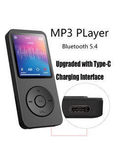 General MP4 Player Bluetooth MP3 Mini Walkman Student 1.8 Inch Screen 64G Plug Card Sports Music Player  - Image 3