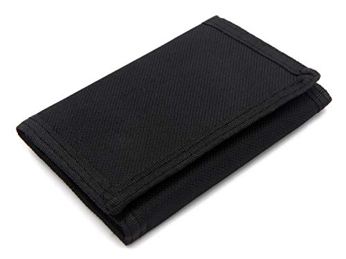 JONYEE Kids Wallet for Boys and Girls, Novelty Wallet for Boys Ages 5-7, Camo Teen Wallet for Kids Birthday Gifts (Black) - Image 1