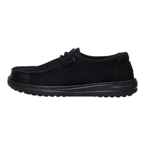 HEYDUDE Wendy Work CE Slip Resistant Wide - Black - Image 1