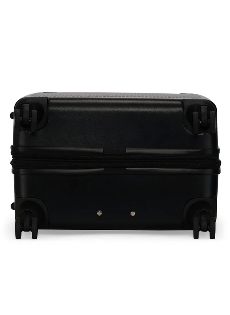 CALVIN KLEIN V2 CHECK IN Hardside Spinner Luggage On Wheels, Ultra Lightweight ABS, 4 Double Wheels Color BLACK
