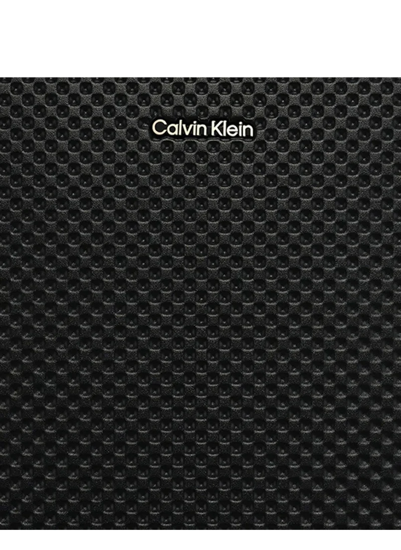 CALVIN KLEIN V2 CHECK IN Hardside Spinner Luggage On Wheels, Ultra Lightweight ABS, 4 Double Wheels Color BLACK