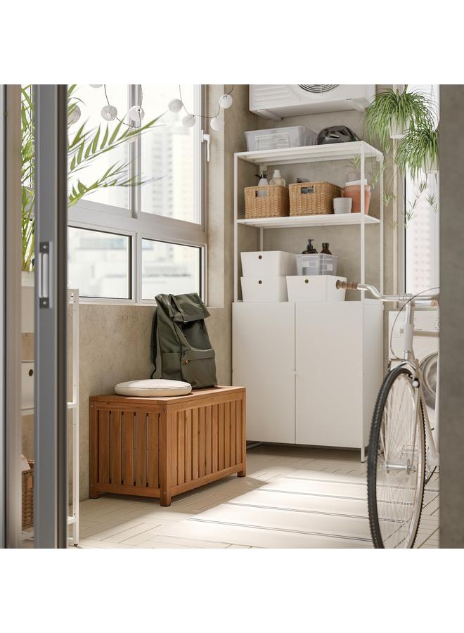 Zaboon Storage box, light brown stained indoor/outdoor, 80x40x45 cm - Image 4