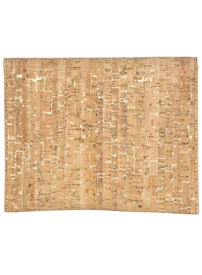 JNB Cork Envelope Flat Clutch,Gold42 - Image 2