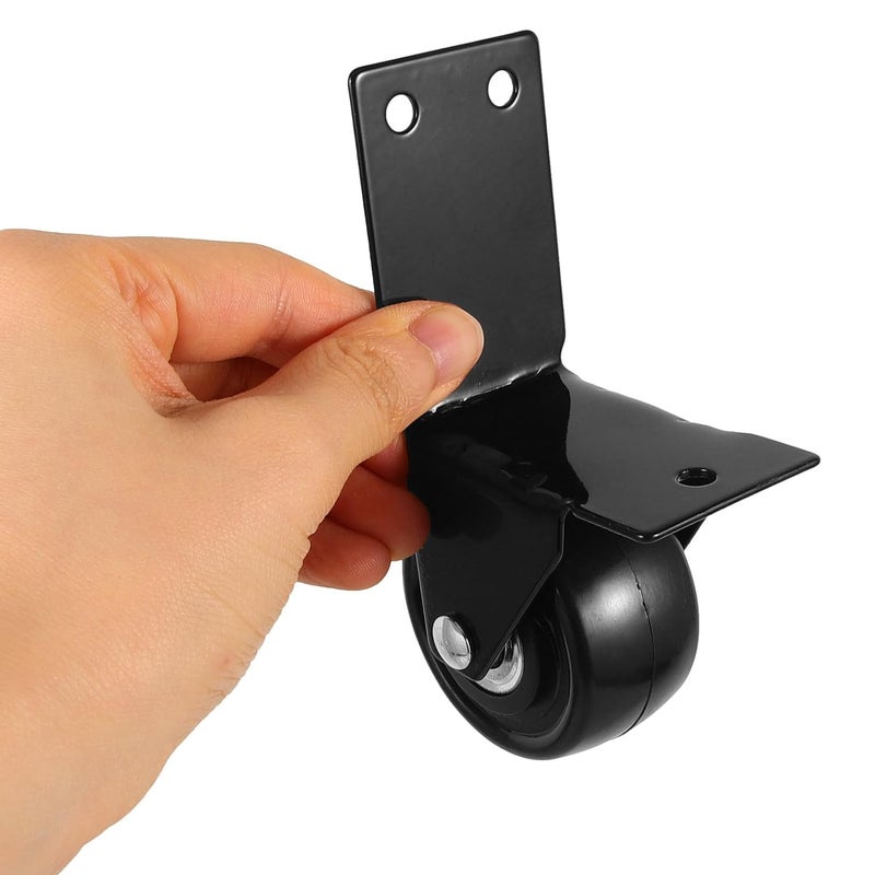 Universal 2 Inch Replacement Caster Wheels for Luggage Toolbox Laundry Rack Cabinet Easy Installation - Image 5