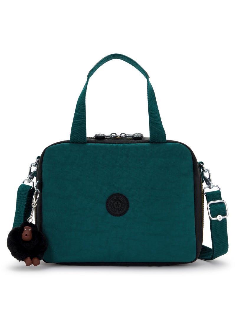 kipling Storia + Miyo + Gitroy (Buy Trolley + Lunch Bag & Get Free Pencil Case) (Set of 3pcs Bundle) Black Khaki Block - Image 5