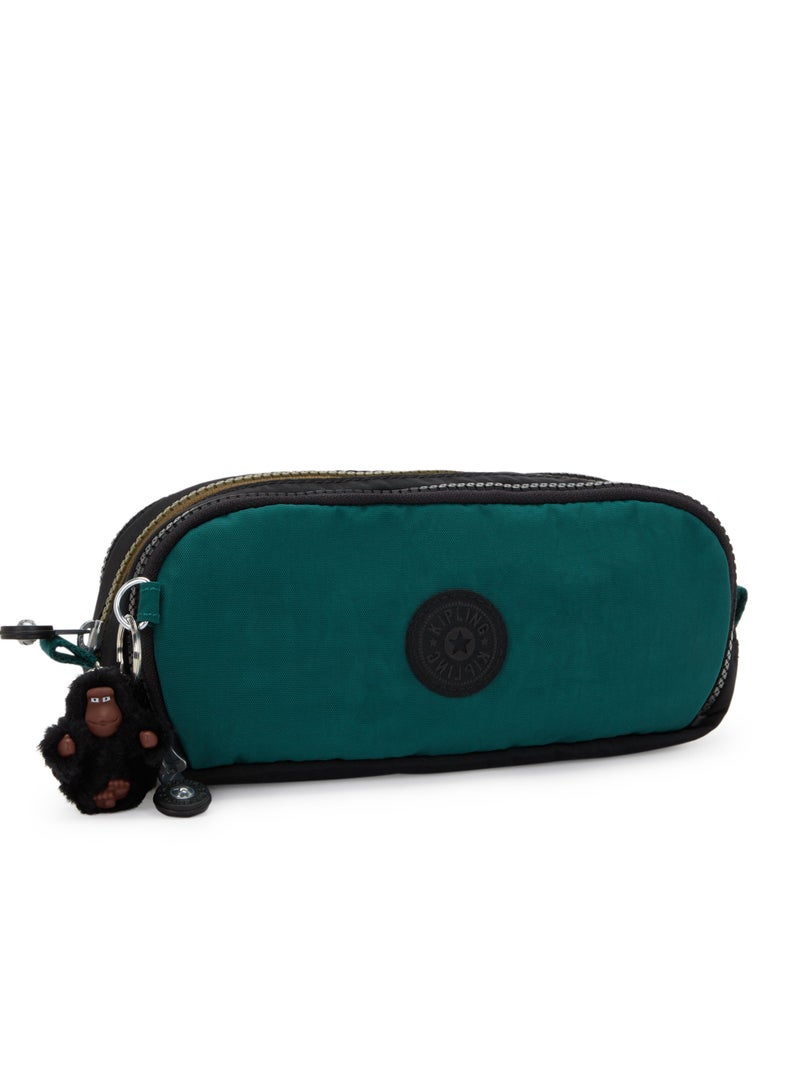 kipling Storia + Miyo + Gitroy (Buy Trolley + Lunch Bag & Get Free Pencil Case) (Set of 3pcs Bundle) Black Khaki Block - Image 4