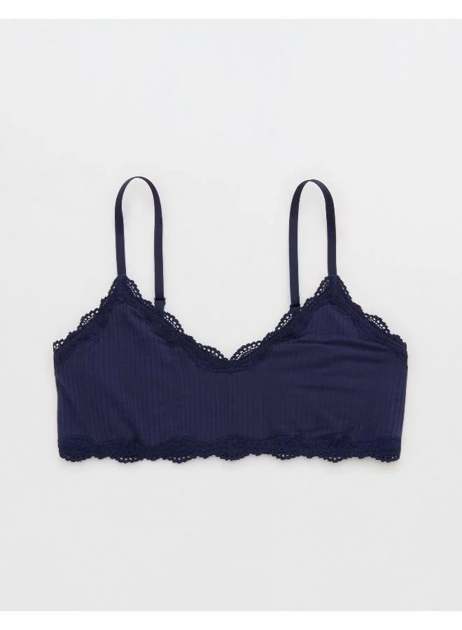 Aerie Superchill Cotton Rib Bralette