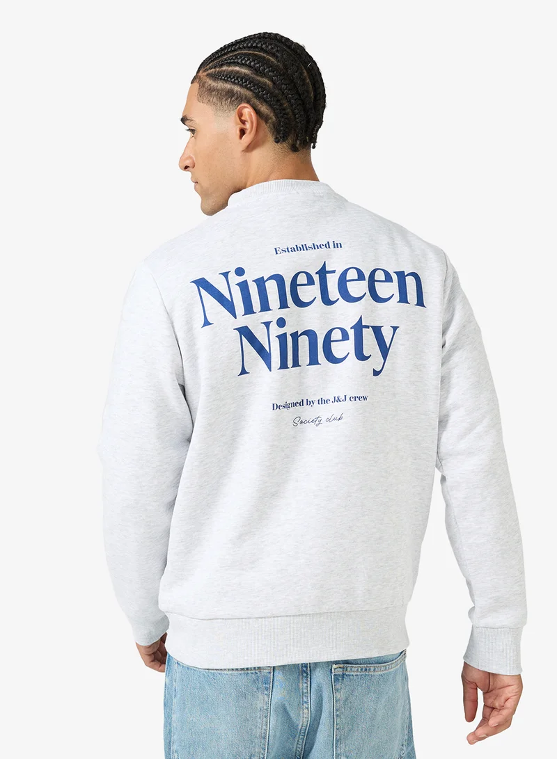 JACK & JONES Logo Pullover Sweatshirt