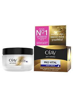 Antiwrinkle Pro Vital Antiageing Moisturiser Night Cream 50Ml