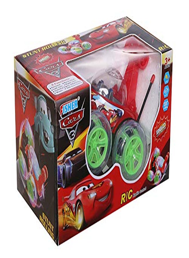 سيارة مع جهاز تحكم عن بعد للأطفال - أحمر - Image 1