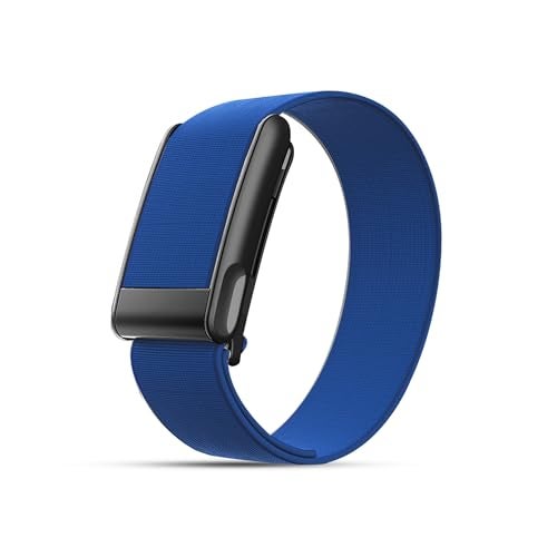 DADO HydroKnit Waterproof Nylon Sport Band Compatible with WHOOP 5.0, One, Peak, and Life | Elastic, Fast-Drying, Water-Resistant, and Comfortable Strap for Active Lifestyles (Blue, Life/MG) - Image 1
