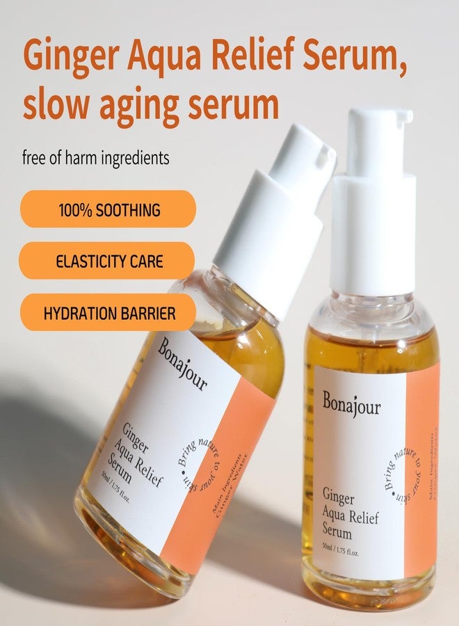 BONAJOUR [BONAJOUR] Ginger Aqua Relief Serum for Sensitive Skin, Slow Aging Serum - Image 3