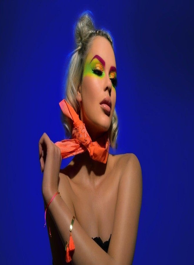 BYS Women's 5-Piece Eye Shadow Palette, Neons Eye Pigments, 0.17 Ounce (Pack of 1) - Image 3