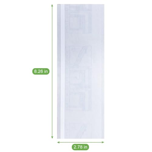 LFSYS 100 Pack Window Fly Trap, Fruit Fly Traps for Indoors, Fly Paper Sticky Strips, Fly Traps for Indoors Bug Catcher Clear - Image 2