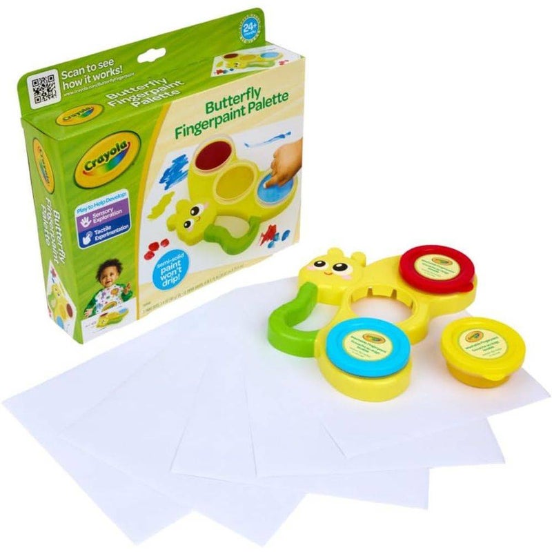 Crayola Creative Play Butterfly Fingerpaint Palette (120 g) - Image 2