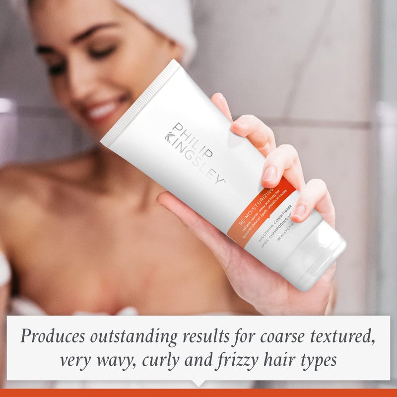 PHILIP KINGSLEY Re-Moisturizing Conditioner Smoothing for Curly, Frizzy, Wavy, Dry, Coarse Hair Hydrating Conditioner Taming, Hydrates, Tames, and Smooths, 6.76 oz - Image 5
