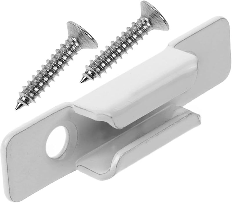 White Casement Window Lock Replacement Hardware Easy Installation Weather Resistant - Image 2