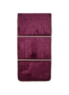 Plynox Simply Muslim Prayer Rug - Foldable Travel Prayer Mat with Back Rest Seat Chair & Carrying Pocket - Luxury Prayer Mat Cushioned & Padded Prayer Rug for Salah - Great Ramadan Or Eid Gift (Purple)  - Image 4