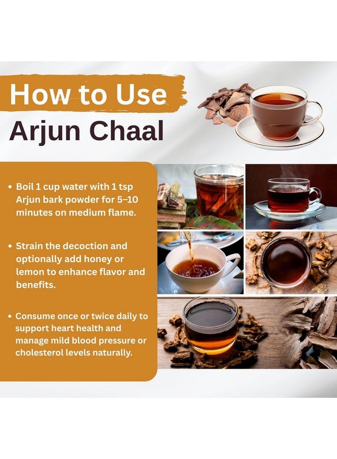 BrijBooti بريجبوتي أرجون شال 800 جرام - دعم القلب - FSSAI، GMP، ISO - شال أرجون - مكمل لحاء الأرجون - تعزيز الكوليسترول الجيد | معتمد من FSSAI، GMP، ISO - Image 3