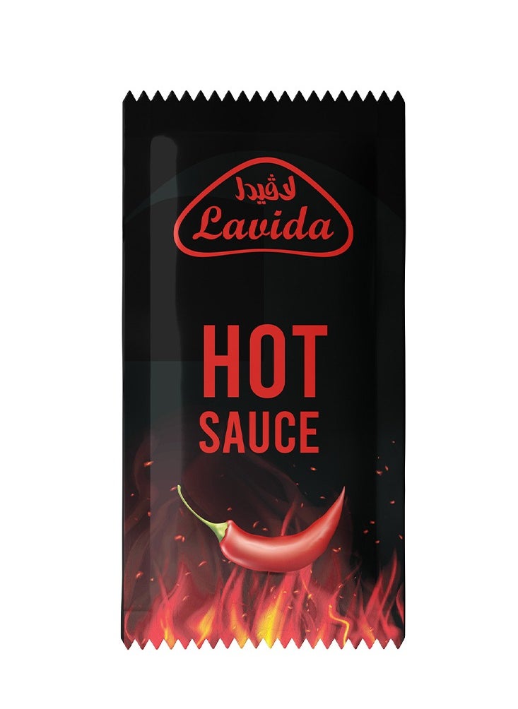Lavida Hot Sauce pack of 200 sachets - 9 gm  - Image 2
