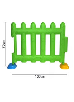 EMZJ Baby Playpen 4 Panels Kids Safety Play Yard  Game Panel Adjustable Shape Fence for Children Toddlers Indoors or Outdoors  - Image 3
