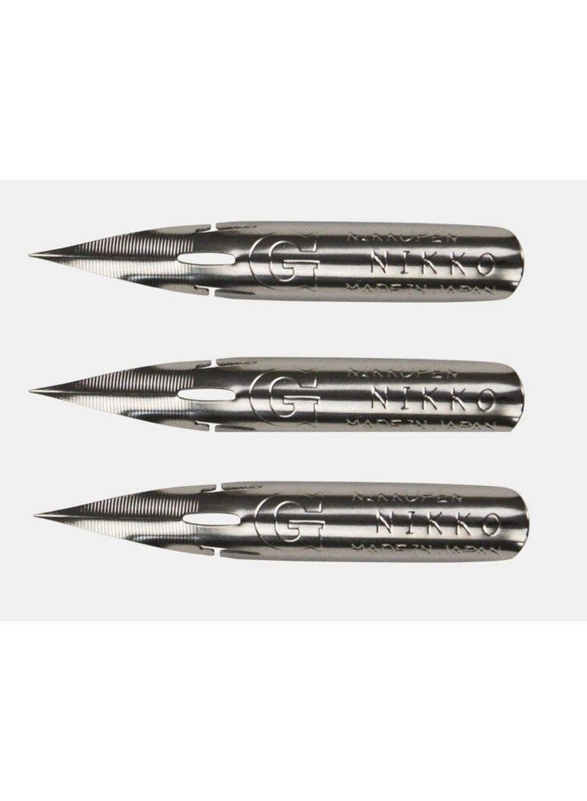 Nikko - Comic Pen Nib No.NG - G-Type - Pack of 3 - Image 1