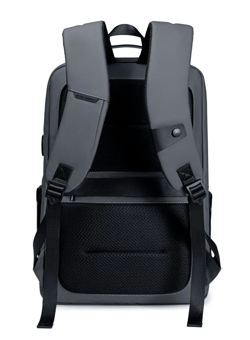 Arctic Hunter Grey Laptop Backpack Water Resistant Polyester Daypack with Built In USB/Headphone Port Computer Bag for Men Women, B00555, Grey  | Best Price UAE